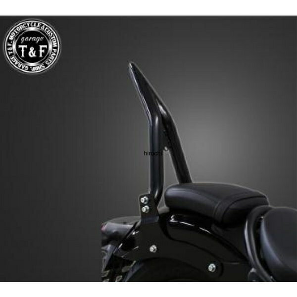 【New】 ガレージT＆F レブル250 極太φ38シーシーバーミディアム(ブラック)純正フェンダー専用 7031610 HD店