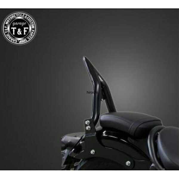 【New】 ガレージT＆F レブル250 極太φ38シーシーバーショート(ブラック)純正フェンダー専用 703169 HD店