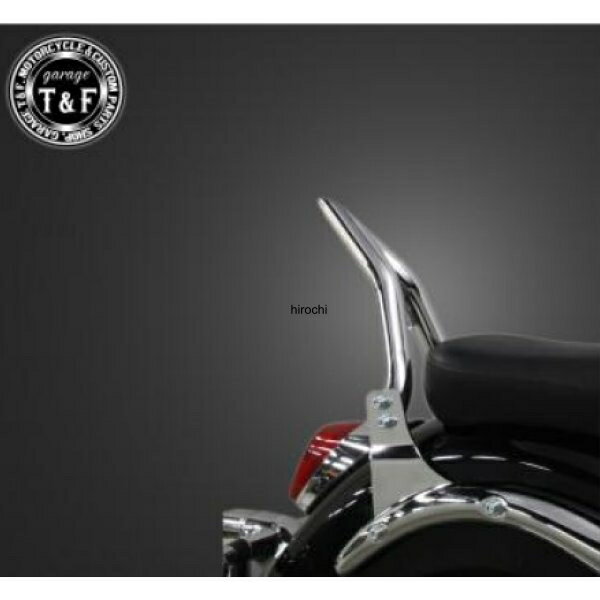 【New】 ガレージT＆F シャドウ400 極太φ38シーシーバーショート(メッキ)純正フェンダー専用 703170 HD店