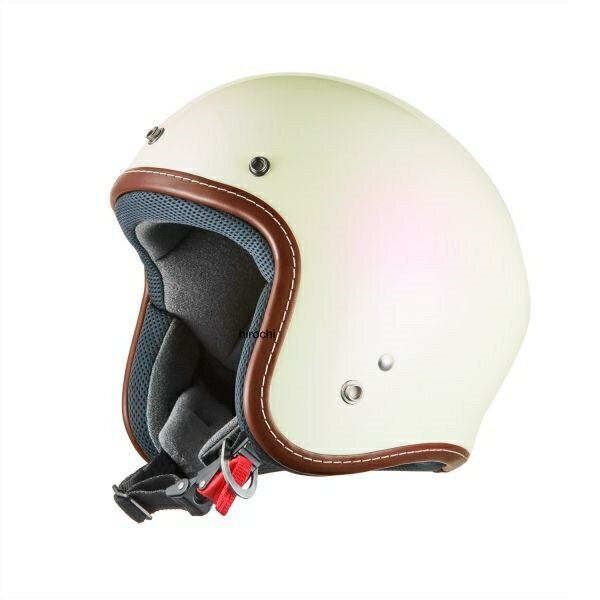 NBS バイクパーツセンター KC-310L-NEO ジェットヘルメット M マジョーラホワイトピンク・「NEOタイプ」はスタイリッシュなカラーリングを実現・後頭部に緩やかなカーブを採用。これにより着脱のしやすさや、ヘルメットの圧迫感が軽減...