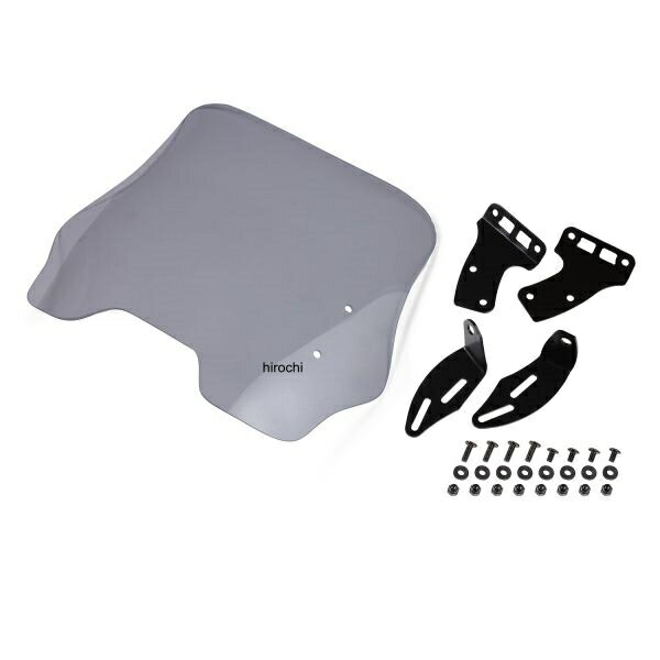 【メーカー在庫あり】 NBS バイクパーツセンター カブ用 ロングフロントスクリーン（スモーク） 900706 HD店