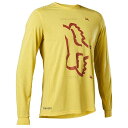 【メーカー在庫あり】 フォックス FOX MTB レンジャードライリリースロングスリーブジャージ パールイエロー Lサイズ A0712 HD店
