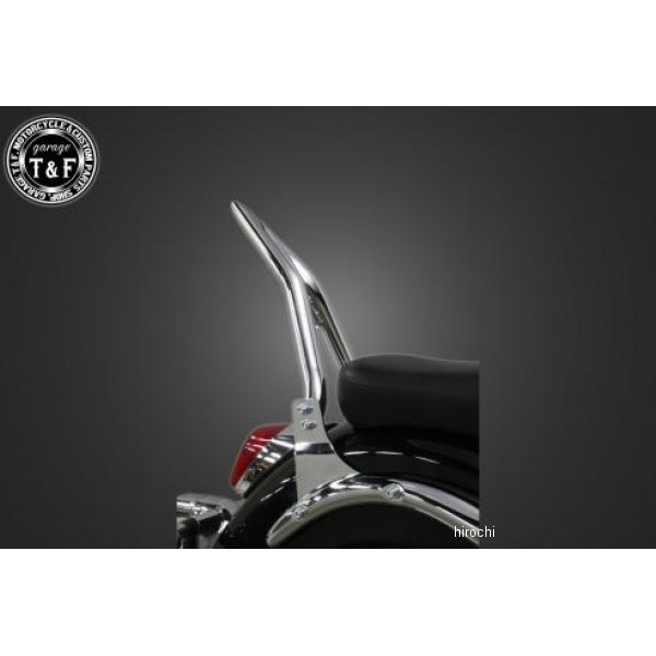 【New】 ガレージT＆F 極太φ38シーシーバーミディアム(メッキ)純正フェンダー専用 シャドウ400 703172 HD店