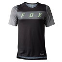 【メーカー在庫あり】 フォックス FOX MTB フレックスエアーショートスリーブジャージ アルカディア 黒 Sサイズ 30914-001-S HD店