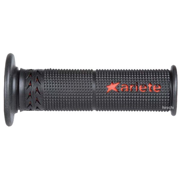  アリート ariete ESTORIL Roadグリップ 左右セット ソフト 貫通 ブラック&レッド 4547567766711 HD店