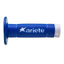 【New】【メーカー在庫あり】 アリート ariete VULCAN OFF GRIPS グリップ 左右セット スーパーソフト 115mm 非貫通 ホワイト&ブ...