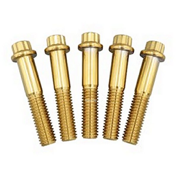 【メーカー在庫あり】 リンドールブレーキ LyndallBrakes ARP S/Pボルトキット 7/16-14×2.25 ゴールド ..