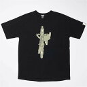 カドヤ KADOYA Tシャツ GLIP THE GLOUND ST 黒 Sサイズ 7885 HD店