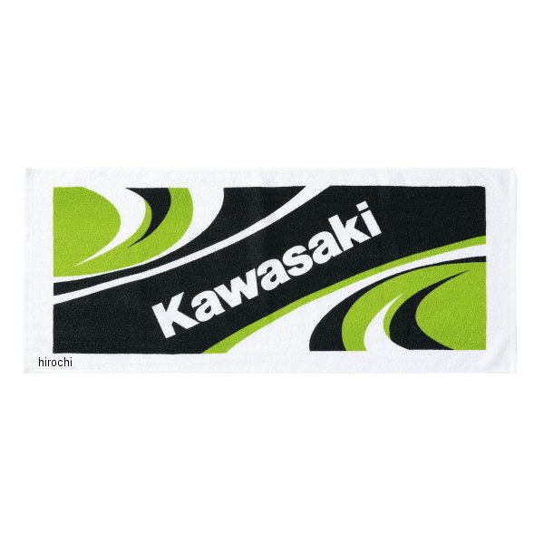 カワサキ純正 フェイスタオル Racing J7005-0074 HD店