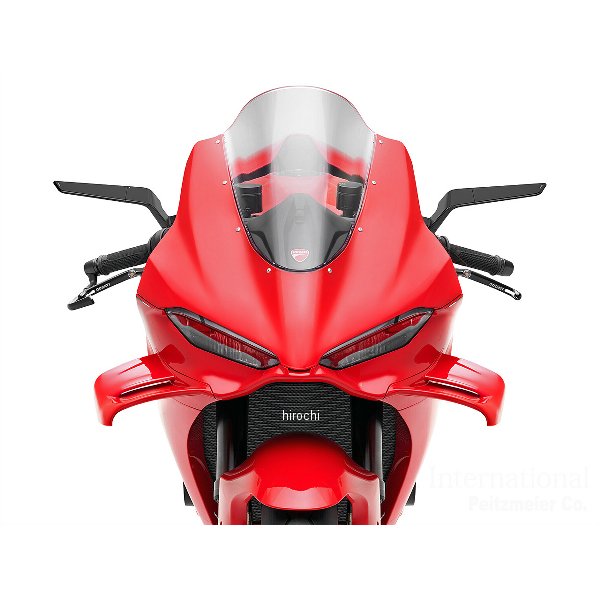 rizoma リゾマ ミラー Mirror STEALTH 25年 ドゥカティ パニガーレ V4/S ダークグレー BSS043D HD店