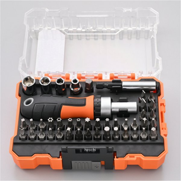 【メーカー在庫あり】 DAYTONA デイトナ ミニツールセット43PS ラチェットドライバー 61371 HD店