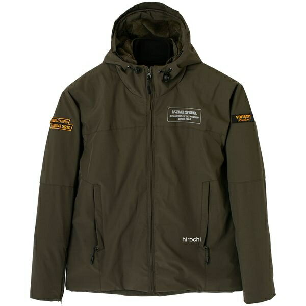 【メーカー在庫あり】 バンソン VANSON 2025年秋冬モデル FOODY ジャケット カーキ 2XLサイズ SVS2506W HD店(2)