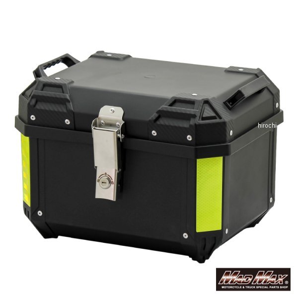 【メーカー在庫あり】 マッドマックス MAD MAX オートバイ用 リアボックス THE SQUARE36 ザ・スクエア36 トップケース 36L ブラック MM18-A36L-BK HD店
