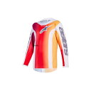 【New】【メーカー在庫あり】 アルパインスターズ フルード ジャージ ユース ポータル レッド/ライトグレー/ダークグレー YXLサイズ D8629 HD店