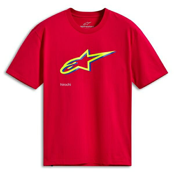 【メーカー在庫あり】 アルパインスターズ Tシャツ エイジレス シャドー レッド Lサイズ D8723 HD店