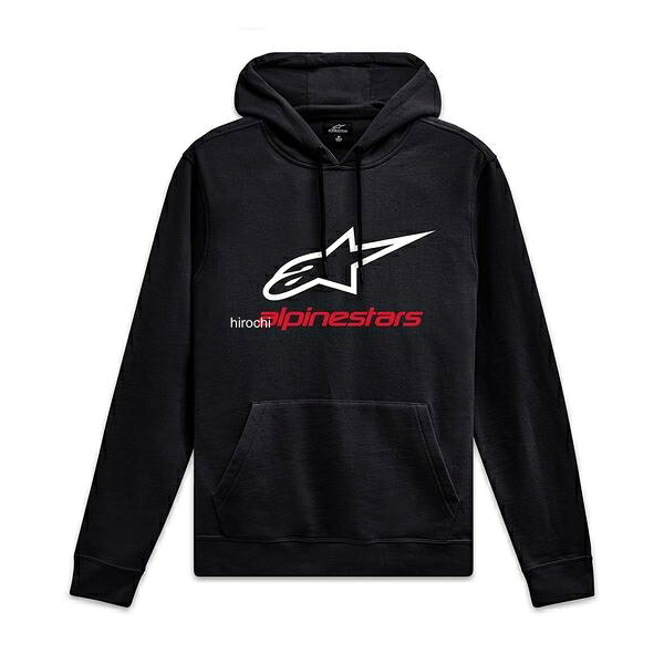 【メーカー在庫あり】 アルパインスターズ フーディ オールウェイズ V3 ブラック/ホワイト/レッド Mサイズ D8796 HD店