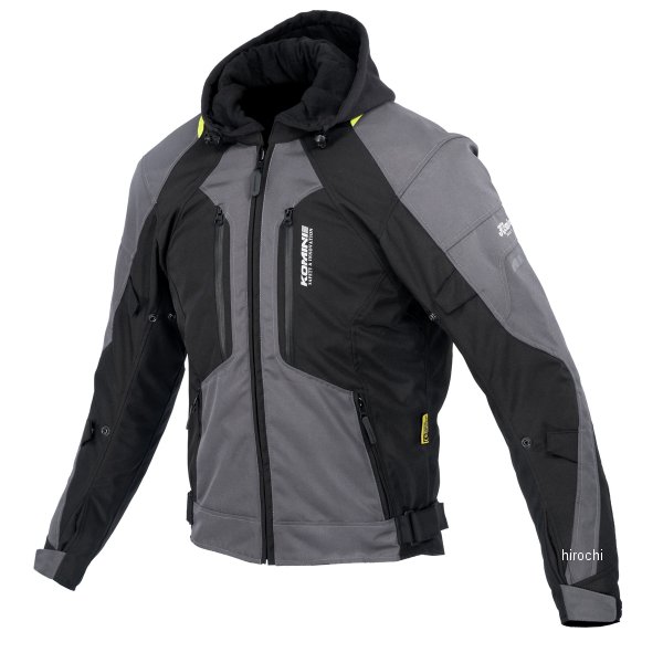 【メーカー在庫あり】 コミネ KOMINE 2025年秋冬モデル JK-638 エニグマG2ウインタージャケット-クオンタム バサルトグレー Lサイズ 07-638 HD店(2)