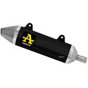 アロー ARROW スリップオンマフラー Thunder 25年 アプリリア RX125 アルミダーク/ステンエンド 52013AON-RX125 HD店