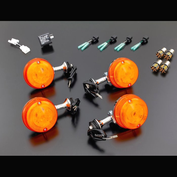 ピーエムシー PMC ARCHI Z2ウインカー LEDバルフ付属 4PCセット ショートステー 189-1506 HD店