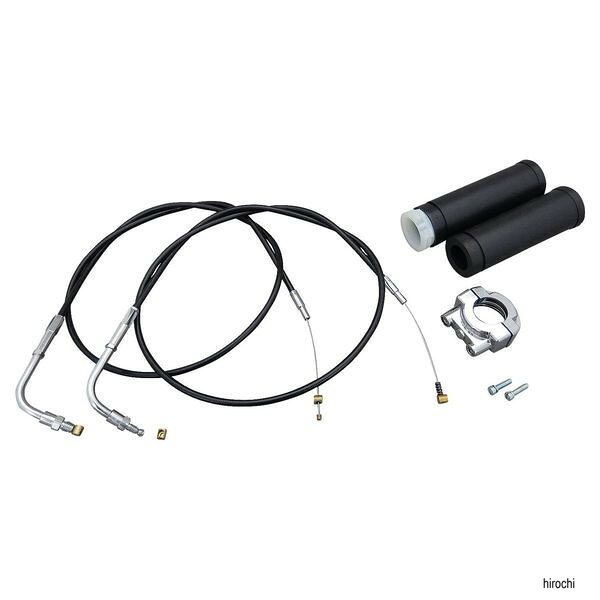 S&Sサイクル S&S Cycle S&S用 39in スロットルケーブルキット E/Gキャブ用 ケーブル：ブラックカラー：ケーブル：ブラック内容物:画像にてご確認ください。注意事項:ご使用前にワイヤーへの注油を行って下さい。車輌ごとのケーブル類の長さは御案内しておりません。必要な長さを御確認の上お買い求め下さい。全長(インナーケーブル除く)：39インチ全長表記は金具の端から端までの長さとなります。19-0448楽天 HD店