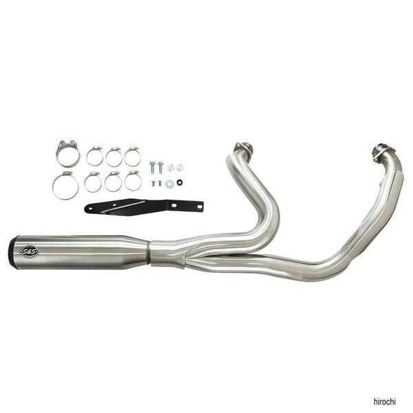 【メーカー在庫あり】 S&Sサイクル S&S Cycle Qualifier 2-1エキゾ-スト 22年- インディアンチーフ ス..