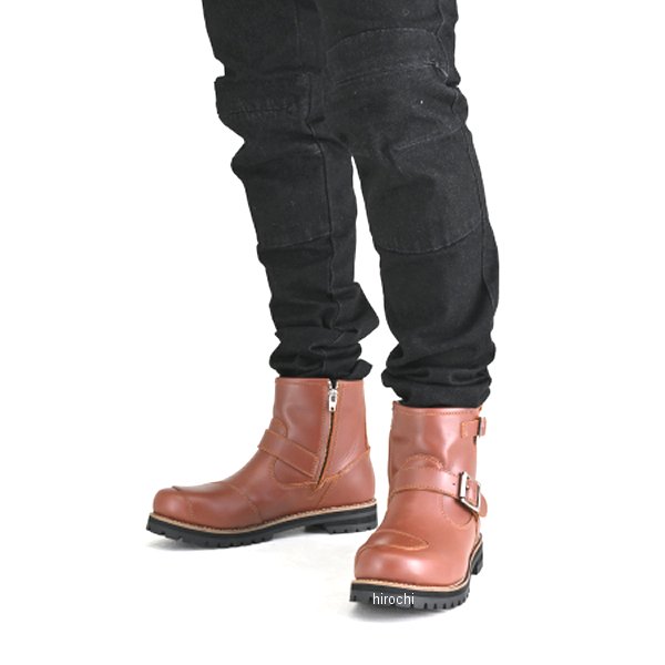 【メーカー在庫あり】 デイトナ DS-007 WP エンジニアブーツ レディース ブラウン 24.0cm 62882 HD店