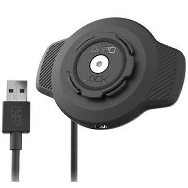 クアッドロック QUAD LOCK バイク用 防水防塵 ワイヤレス充電ヘッド V4 QLH-WP-WCH HD店