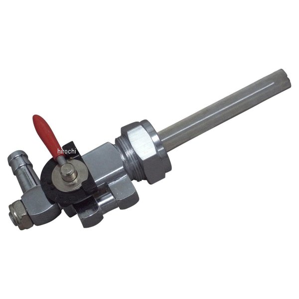 【メーカー在庫あり】 ネオファクトリー アクセル 22mmカスタムガスコック 首振りサイド クローム 5106..