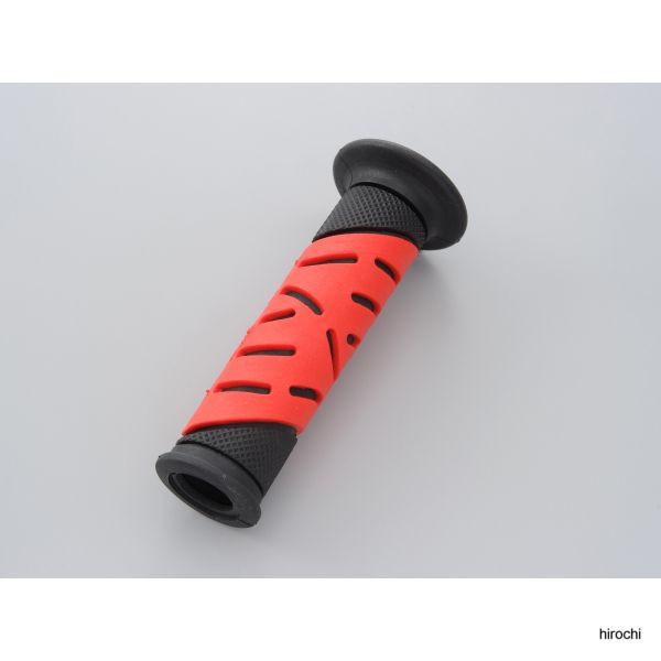 プログリップ PRO-GRIP グリップ 貫通 スーパーバイク汎用カラー:ブラック/レッドエンド貫通材質:耐震ゲル長さ:125mm内径(左右):22/25mm耐震ゲル素材専用※ハンドグリップの長さは、製品上の誤差によって+-5mm前後のバラツキがあります。※耐震ゲルの材質は、溶剤に弱いためエポキシ樹脂製の専用グリップボンドが必要となります。※グリップをお選びの際は、純正グリップのサイズをご確認の上、お求めください。ヨーロッパにおけるハンドルグリップの代名詞「PROGRIP」。モトGPやワールドスーパーバイク選手権で活躍するライダーへのスポンサードから商品作りにフィードバックし多くのライダーに愛用されています。長距離ツーリングにおすすめの柔らかめグリップ。アウターラバー(ソフト)＆インナーラバー(ハード)の二重構造グリップで手の疲労軽減に効果を発揮。。「耐震ゲル」よりも更にソフトな「GPゲル」素材を採用しツーリングでの手の疲労軽減に効果絶大。。あらゆる気象条件・路面状況・車両状況に対応しエンジンや路面98043楽天 HD店　