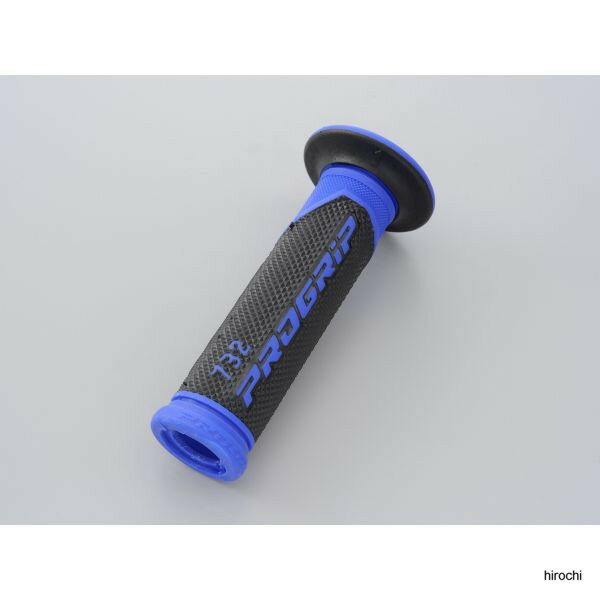【メーカー在庫あり】 #732 プログリップ PRO-GRIP グリップ 貫通 スーパーバイク 青/黒 98096 HD店
