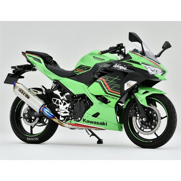 オーヴァー OVER フルエキゾースト TT-FORMULA RS2-1 政府認証 23年以降 Ninja400 フルチタン 25-723-11 HD店