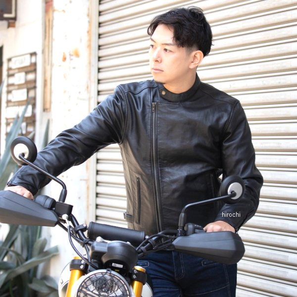 【New】【メーカー在庫あり】 デグナー DEGNER 24WJ-3 レザージャケット ブラック Lサイズ 4524486107948 HD店(2)