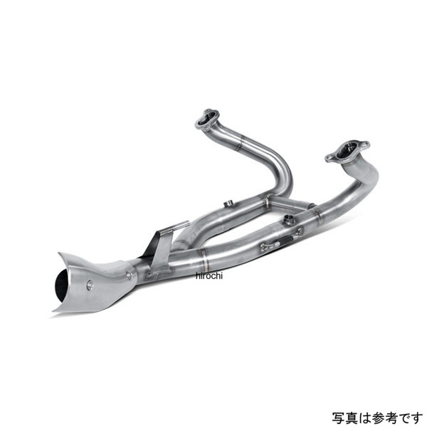 1812-0221 アクラポビッチ AKRAPOVIC オプショナルヘッダー 13年以降 BMW R1200GS、ADVENTURE チタン E-B12E1 HD店