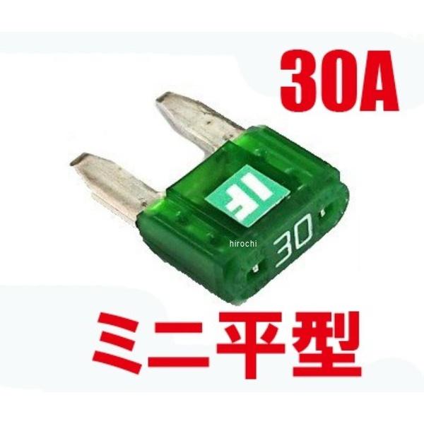 BK56110 アディオ ADIO アイスヒューズ ミニ 30A IF-MIN30A 汎用 グリーン P093-1861 HD店