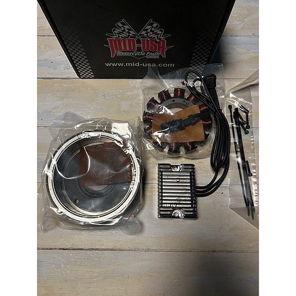 部品屋K&W オルタネーターキット 70年/99年 ハーレー Big Twin70年/99年 ハーレー Big Twinビッグツイン用Vファクターパフォーマンス充電システム1970/1999 年式 Big Twin モデルに適合 Twin Cam および EFI モデルを除く17850楽天 HD店