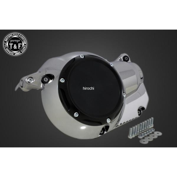 ガレージT＆F ダミープライマリーカバー ドラッグスター400 メッキ/E■製品の仕様-本体-・素材:ABS製。メッキ仕上げ。-カバー-・素材:アルミ製。ブラック仕上げ。■製品の特徴・ビンテージの雰囲気を出したい方にはベストマッチ!!■適合モデル・ドラッグスター400(1996年〜2008年モデルまで)。・ドラッグスター400クラシック(1998年〜2008年モデルまで)。■注意事項・〜2008年までのキャブレターモデル専用です。・2009年式以降のFIモデル(インジェクション)には適合しません。■重要なお知らせ・当社では、より良い商品をお届けするため、商品の改良や生産工程の変更を随時行っております。そのため、掲載されている仕様やデザインが予告なく変更される場合がございます。なお、変更があった場合でも、商品の品質や機能性には十分配慮しております。詳細についてご不明な点がございましたら、いつでもお気軽にお問い合わせください。712124楽天 HD店