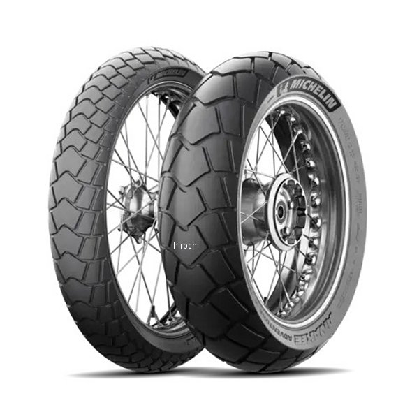ミシュラン MICHELIN アナキーアドベンチャー2 120/70R19 M/C 60V TL/TT フロントタイヤ幅:120偏平率:70構造:ラジアルリム径:19ロードインデックス:60速度記号:Vチューブ:TL/TT装着位置:フロント走るたびに、新しい冒険が始まる。ミシュラン アナキー アドベンチャー 2 は、静かな乗り心地、ロングライフ、オン/オフ(トレイル)の両方で必要な多用途のパフォーマンスを兼ね備えています。・快適に走る。静かなライドで長距離も心地よく。最適化されたトレッドパターンにより、走行中のノイズを低減。長時間のツーリングでも疲れにくく、どこまでも快適な走りを実現します。・長く続く安心感。ウェットでもしっかりグリップ。新開発のシリカ配合コンパウンドとMICHELIN 2CT テクノロジーが、高いウェットグリップと優れた耐摩耗性を両立。どんな天候でも安定した走りで、安心してライドを楽しめます。・オンもオフも、思いのままに。MICHELIN Reinforced Radial-X Evo テクノロジーと専用トレッドデザインにより、オンロードでの安定感とトレイルでの確かな走破性を両立。街乗りから林道まで、幅広いシーンで信頼の走りを発揮します。・ミシュラン プレミアムタッチ デザインを採用高い性能を発揮するだけでなく、サイドウォールには光の吸収を高めるために特別に設計されたミシュランプレミアムタッチデザインを採用。この独自技術により、高級感のあるビジュアル効果を生み出し、あなたの車両をスタイリッシュで洗練された印象に仕上げます。※商品画像はイメージです。実際の商品と色や形状が異なる場合がございますのでご注意ください。021646楽天 HD店