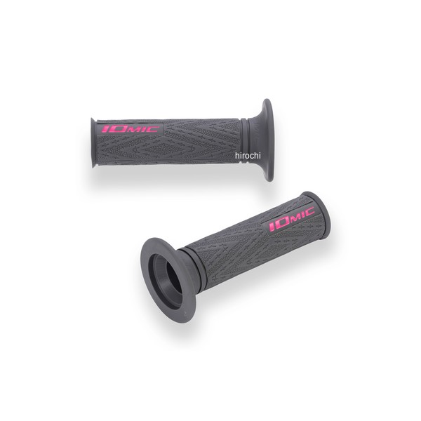 イオミック iomic iX-MCグリップ GRY/PINK 118mm販売備考：グリップボンドは使用できませんのでご注意ください。色[カラー]：グリップ本体：グレー/ロゴ：ピンクサイズ：φ22.2材質[素材]：エラストマー（樹脂）内容量[数量]：左右セット形状：エンド形状：貫通型型番：IX02備考：ワイヤリングもしくは、両面テープでの取り付け。使用上の注意：グリップボンドは使用できませんのでご注意ください。関連商品：品番：IX01PK長さ：118mmIX02PK楽天 HD店