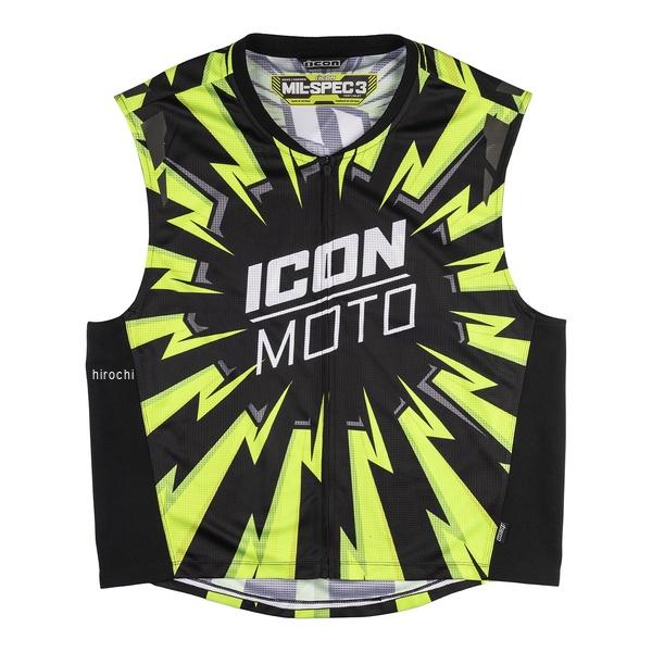 其它 - アイコン ICON 2026年春夏モデル ミルスペック3ベスト HIVIZ イエロー L/XL 2830-0826 HD店