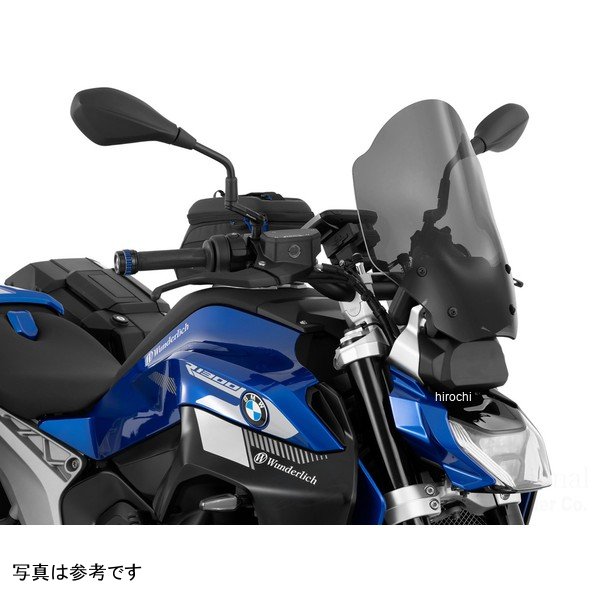 ワンダーリッヒ Wunderlich ウインドスクリーン MARATHON R1300R スモークグレー W15151-009 HD店