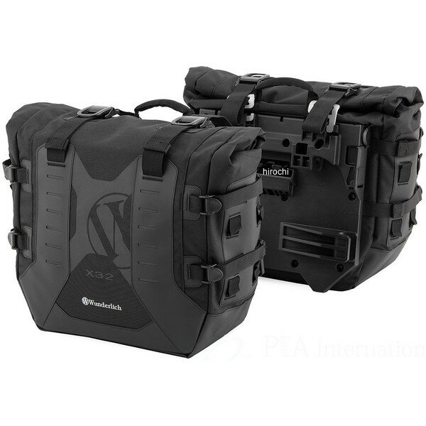 ワンダーリッヒ Wunderlich サイドバッグセット X-BAG X32 & サイドキャリア for 純正センターキャリア搭載車 R1300R/RS W15608-102 HD店