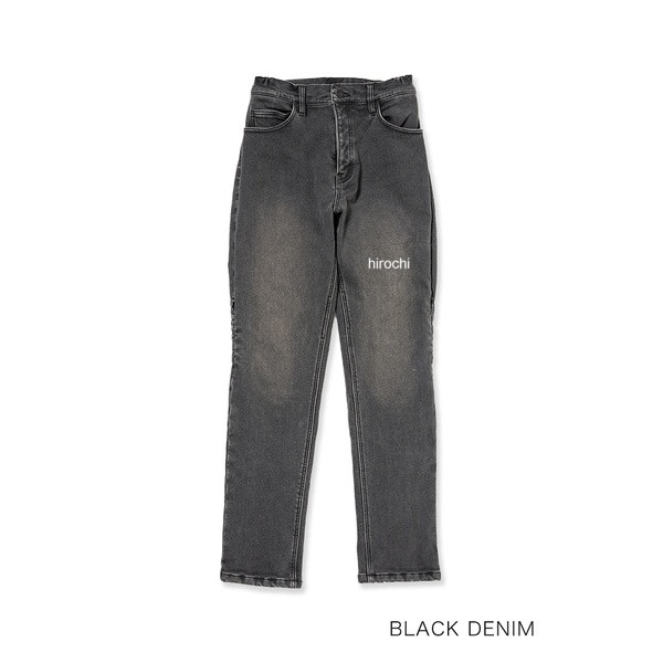  ロッソスタイルラボ Rosso StyleLab 秋冬モデル 裏起毛ストレッチスリムパンツ レディース ブラックデニム XS ROP71 HD店