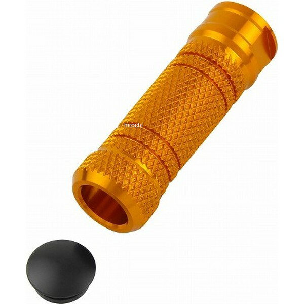 ポッシュ POSH ステップバーユニバーサル M8貫通穴ローレットタイプ 1P ゴールドカラー：ゴールド補修用/1pcs. 補修用のステップバーバックステップの補修やドレスアップ等にご利用ください。アルミ削り出しアルマイト仕上げステップバーの表面仕上げはローレットタイプ樹脂製エンド付属906010-GL楽天 HD店