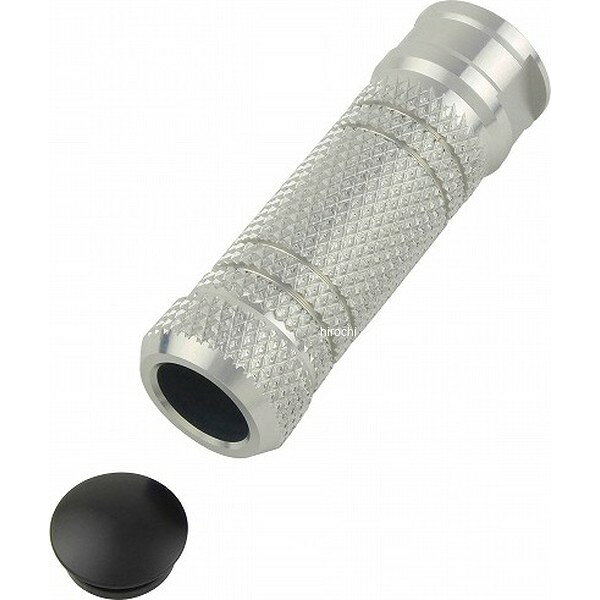 ポッシュ POSH ステップバーユニバーサル M8タップ穴ローレットエグリタイプ 1P シルバー 906013-SL HD店