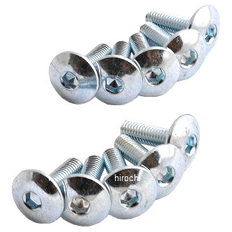 【USA在庫あり】 ボルト BOLT フェアリング ボルト M6 x 1.0 x 16mm (10個入り) 2404-0477 HD店