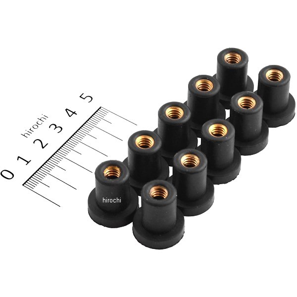 【USA在庫あり】 DRAG ナット ウェル 1/4"-20 (10個入り) 8099 2404-0546 HD店