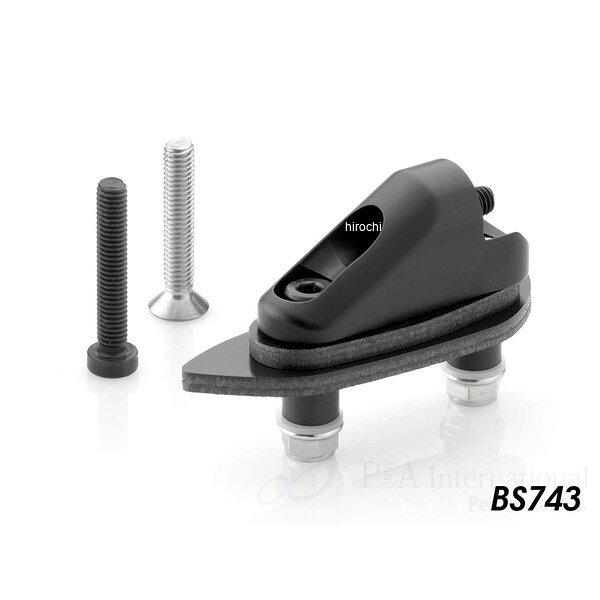 リゾマ rizoma ミラーアダプター 11年-15年 F3 675 ブラック BS743B HD店