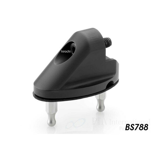 リゾマ rizoma ミラーアダプター 1198 S ブラック BS788B HD店