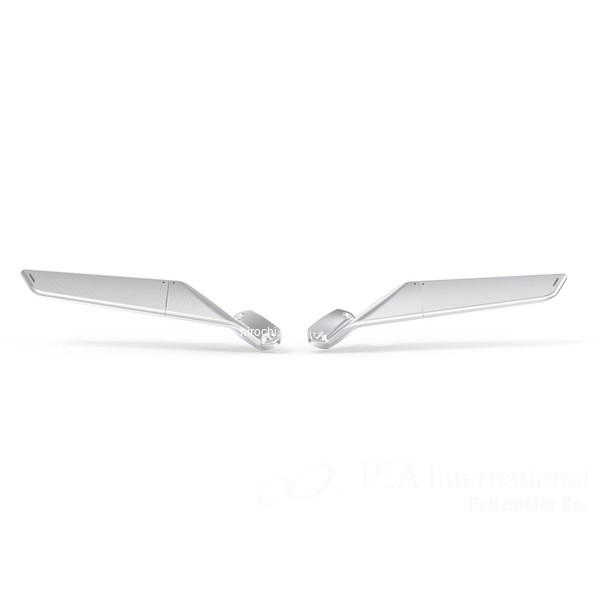 Other - リゾマ rizoma ミラー STEALTH / ステルス 24年-26年 Ninja ZX-4R シルバー BSS062A HD店