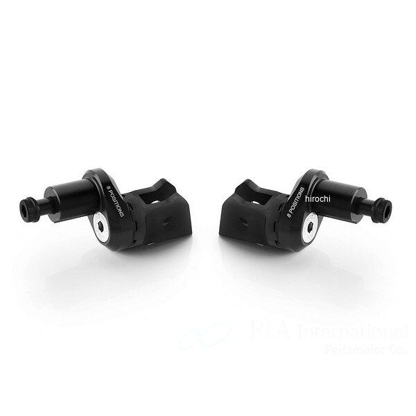 リゾマ rizoma ライダー＆パッセンジャーペグアダプター 左右セット ?18 mm 22年-26年 MT-10 ブラック22年-26年 ヤマハ MT-1022年-25年 ヤマハ MT-10 SPカラー：ブラックrizomaのアルミ削り出しによるペグセット。本物志向のライダーにる支持の高さが品質の高さを証明している。そのペグを純正車両に取り付けるためのアダプター。取り付けには車種別専用アダプターが必要。PE687B楽天 HD店